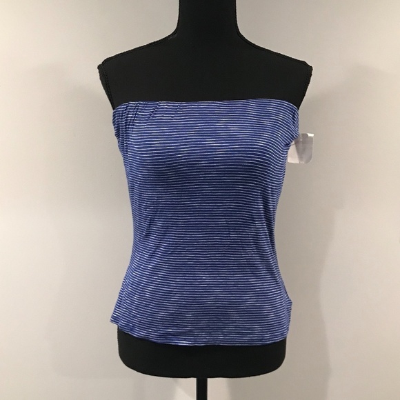 Socialite Striped Tube Top Medium - Picture 2 of 5